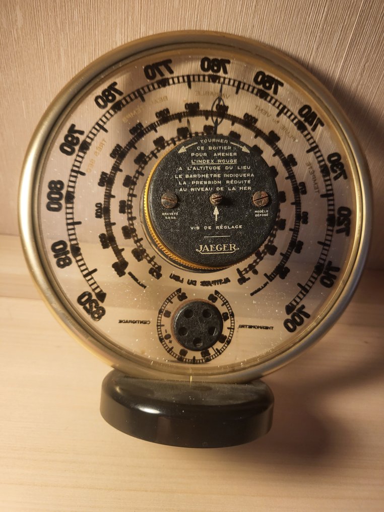 Jaeger Barometer (1) Brass Catawiki