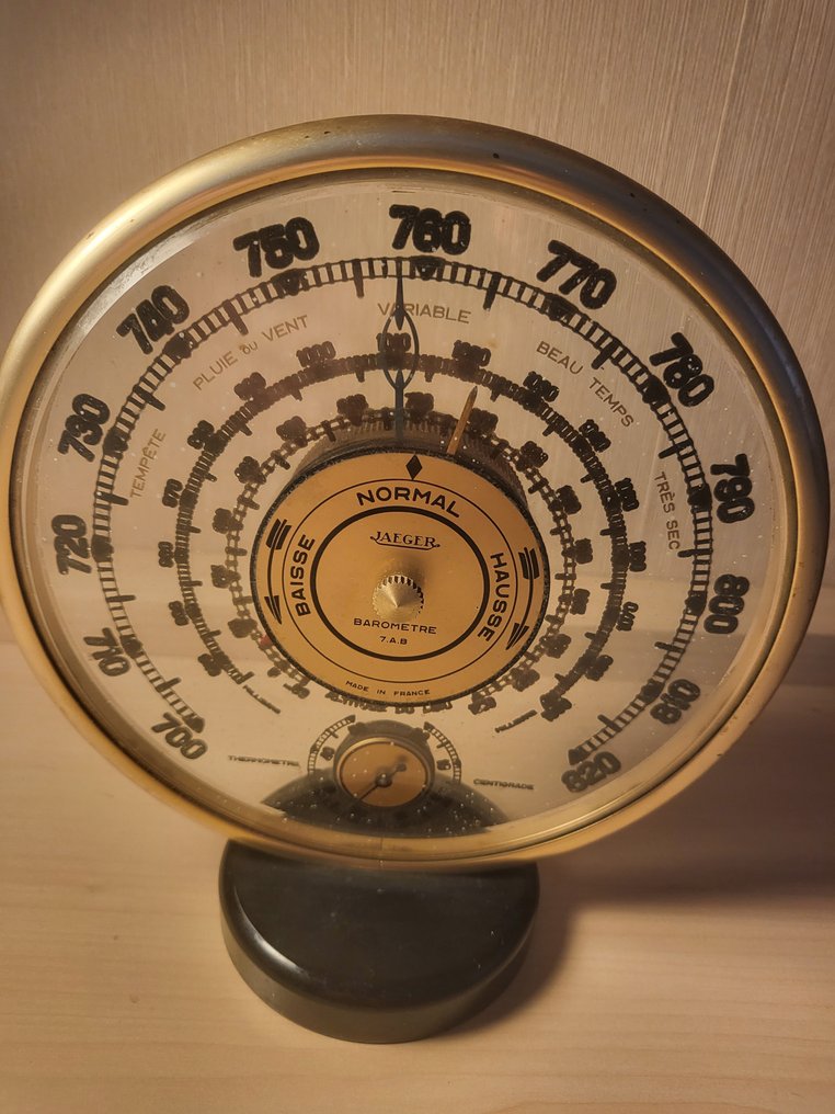 Jaeger Barometer (1) Brass Catawiki