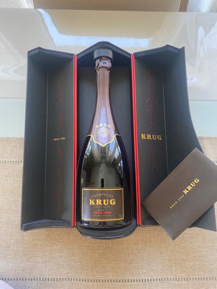 1996 Krug Vintage Brut - Reims - 1 Bottle (0.75L) - Catawiki