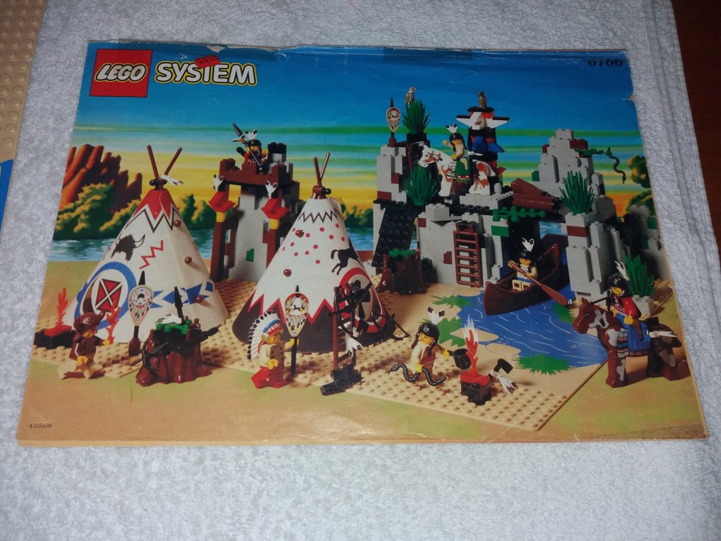 Lego Western - 6766 - Satul indian Rapid River Village 1997 - Catawiki