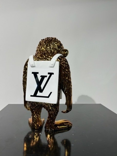 Van Apple - Sculpture, Fashion Monkey - Louis Vuitton - 30 - Catawiki