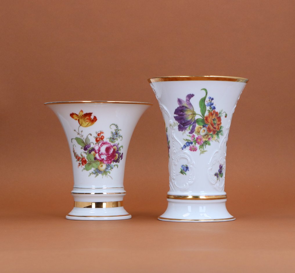 Fürstenberg, Royal Porzellan Vases (2) Porcelain Catawiki