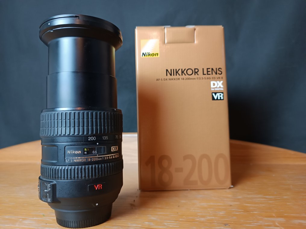 Nikon AF-S DX NIKKOR 18-200mm f/3.5-5.6G ED VR - Catawiki