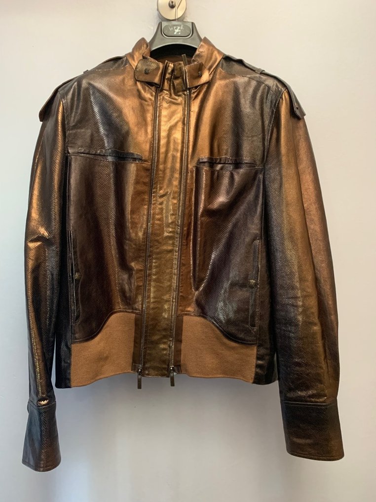 Roberto Cavalli Leather jacket - Catawiki