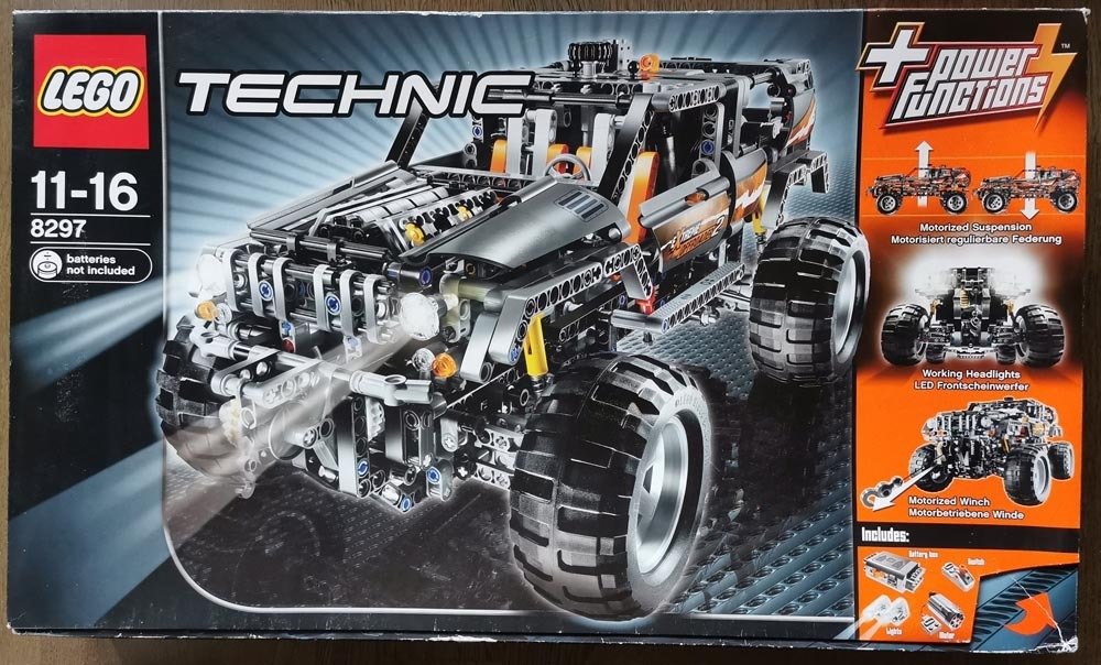 krokodille Wrap Ti LEGO - LEGO TECHNIC - 8297 - Lego Großer Geländewagen™ + - Catawiki