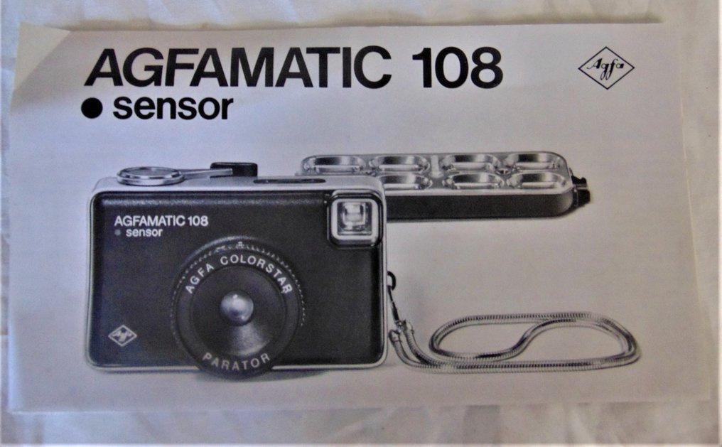 Agfa Agfamatic 108 sensor + acc. Analogue camera Catawiki