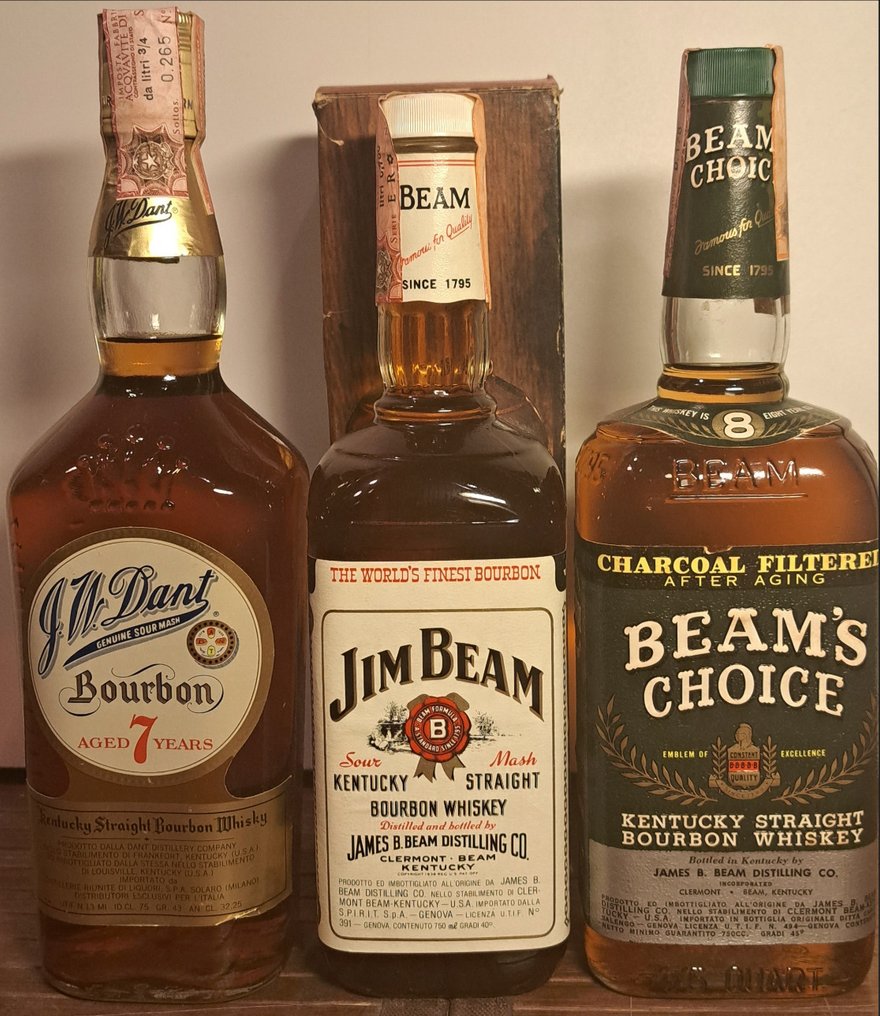 J.W. Dant 7yo + Jim Beam + Beam