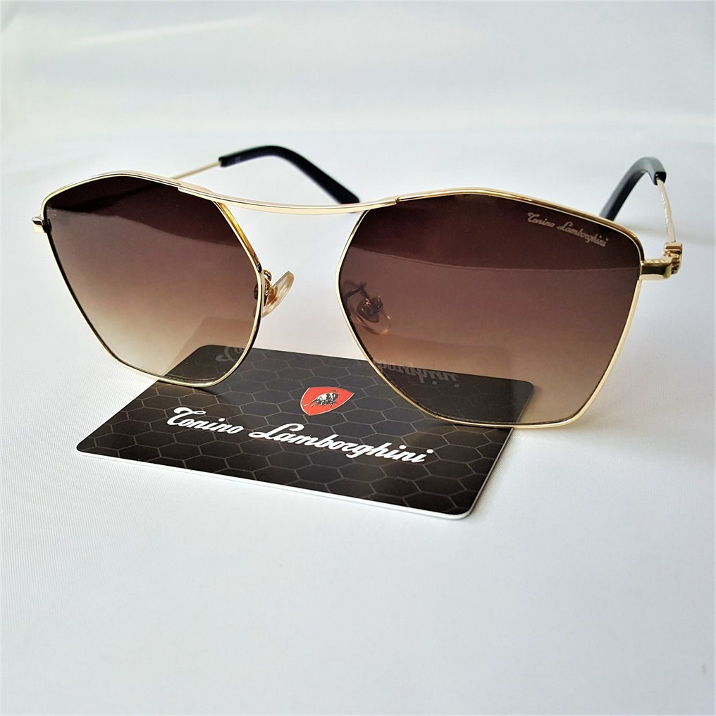 Other brand - Lamborghini - Aviator Gold - Rare - Hexagon - New
