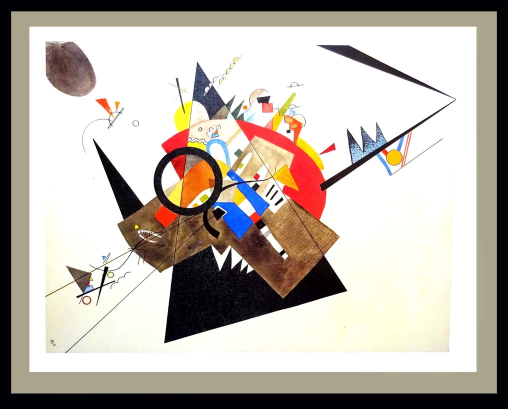 Wassily kandinsky sales 1923