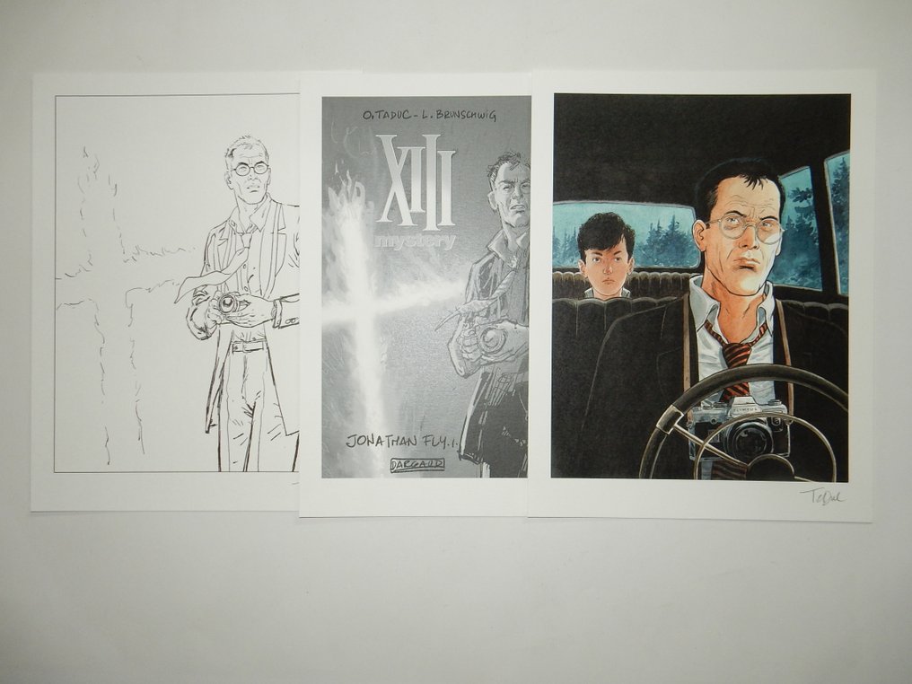 XIII Mystery 11 Jonathan Fly Khani luxe Met 3 prenten i.p.v. 1