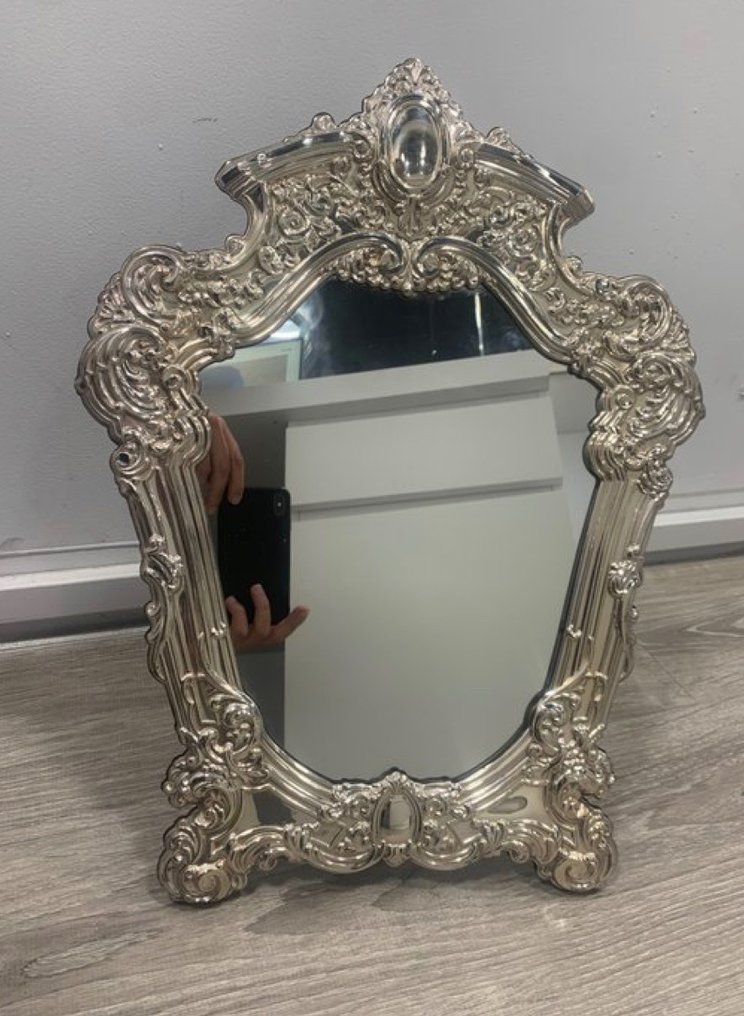 Mirror (1) - Silver - Catawiki