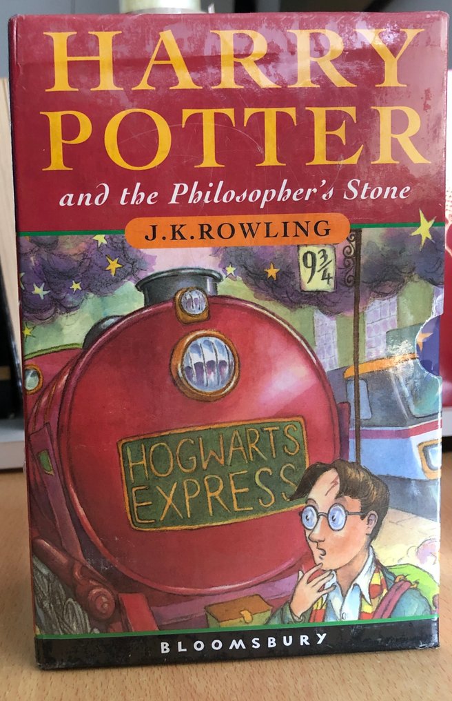 J. K. Rowling Harry Potter BoxSet First Four Books Bloomsbury 2001