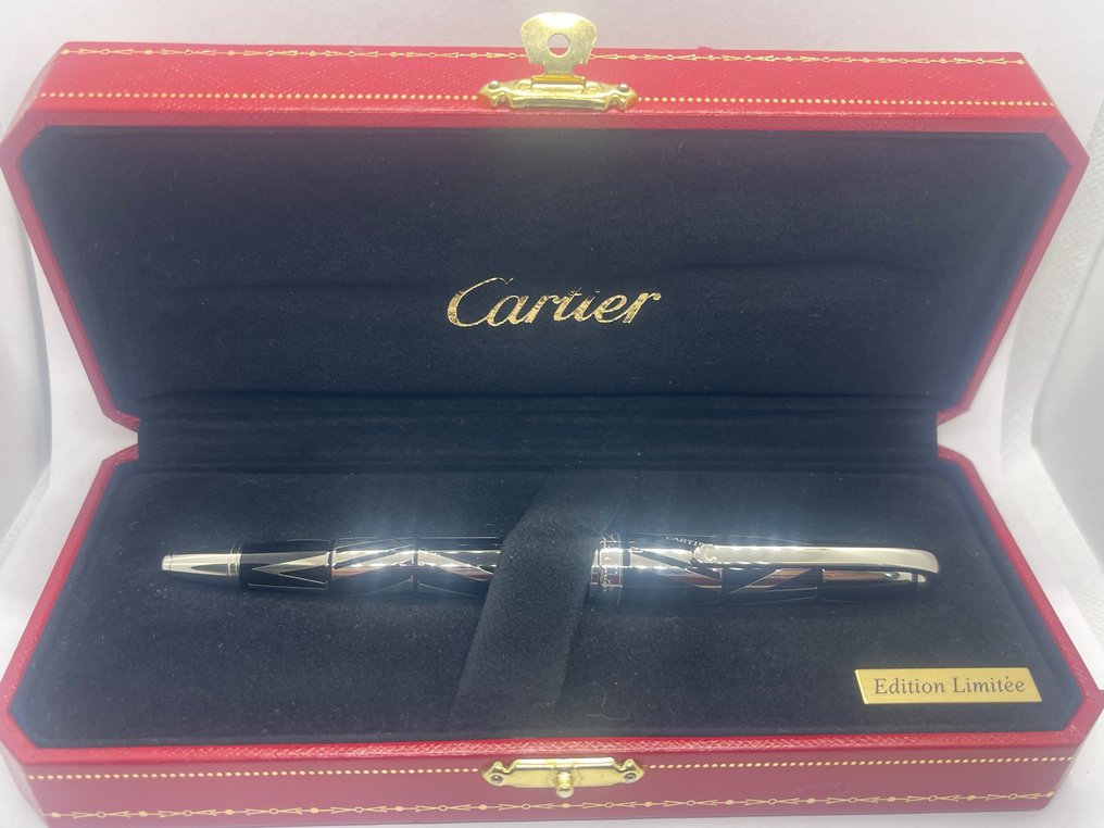 Cartier Penna a Sfera Chiffres Con Numeri Romani In Edizione