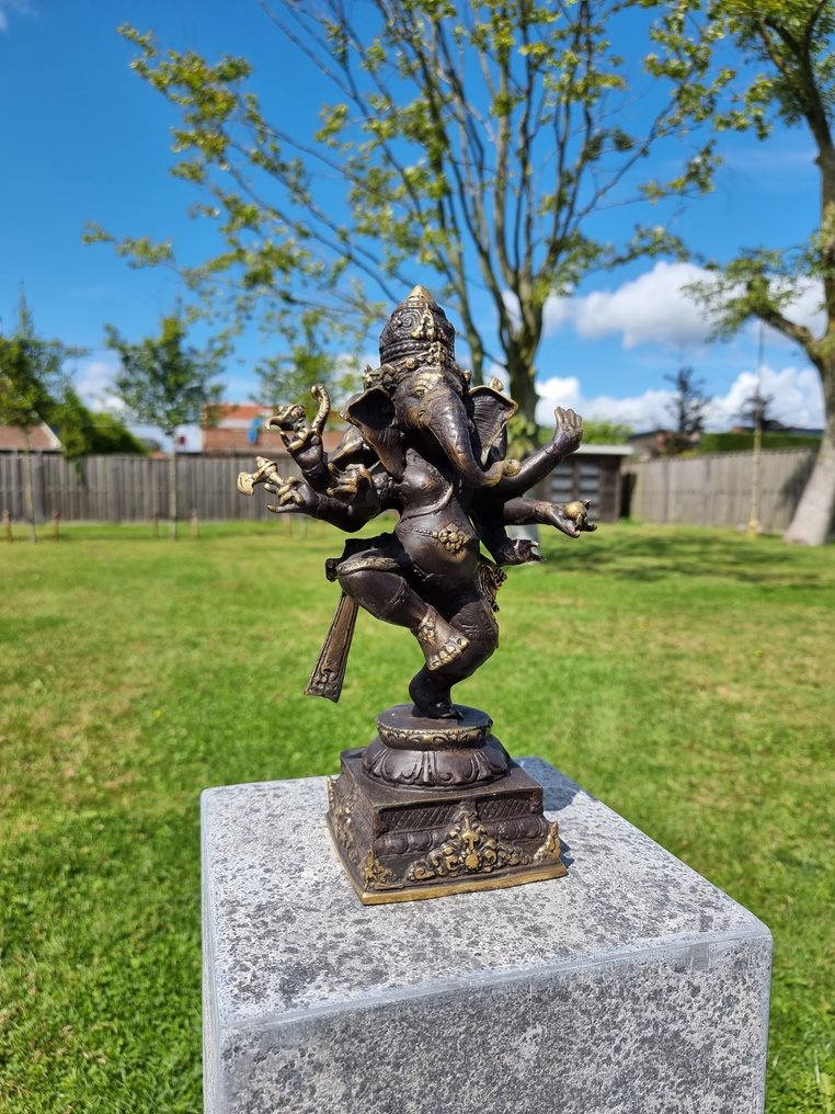 Bronze Ganesha Statue Handmade Indonesia Bronze Catawiki