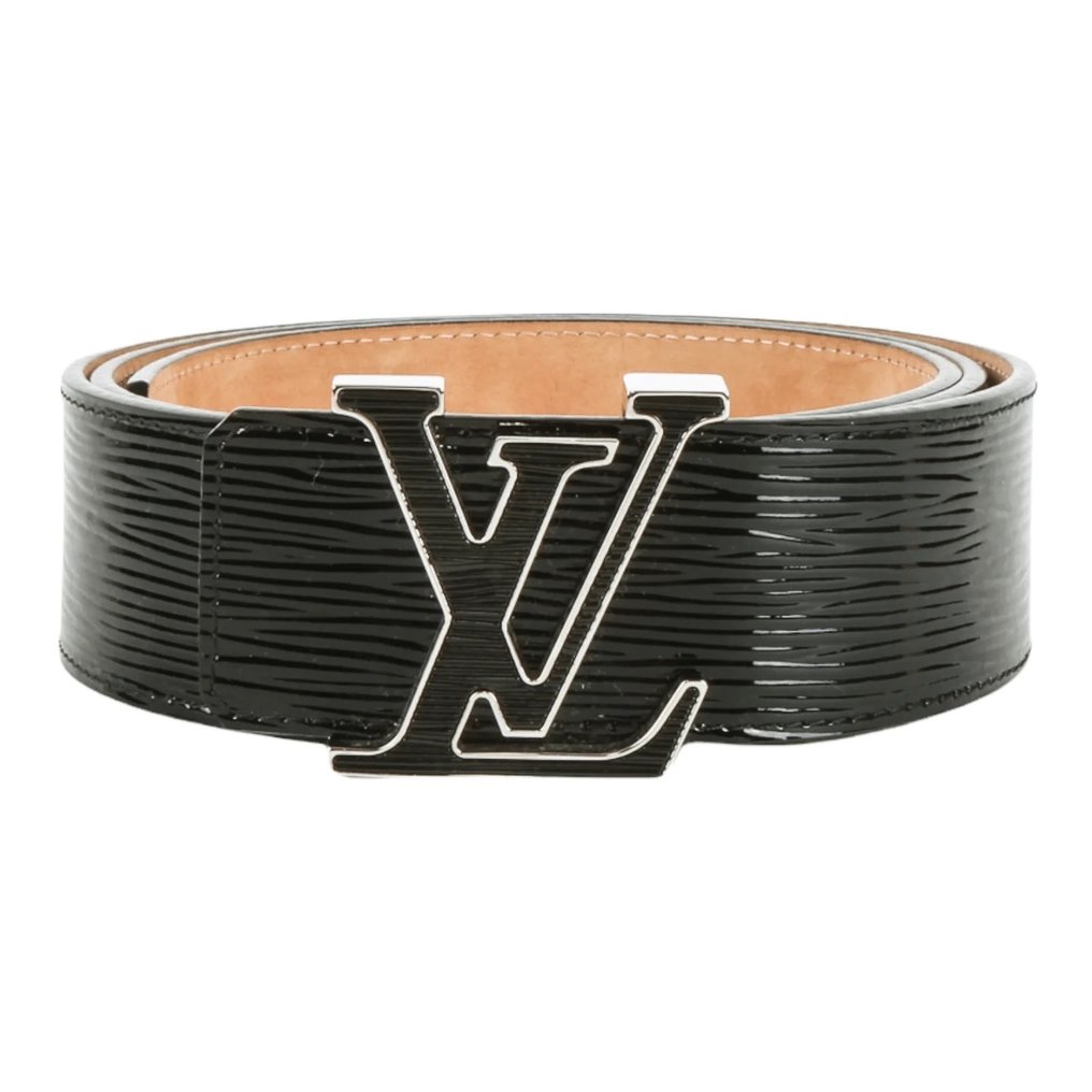 Louis Vuitton Black Electric Epi Leather LV Initiales Belt 90 CM Louis  Vuitton