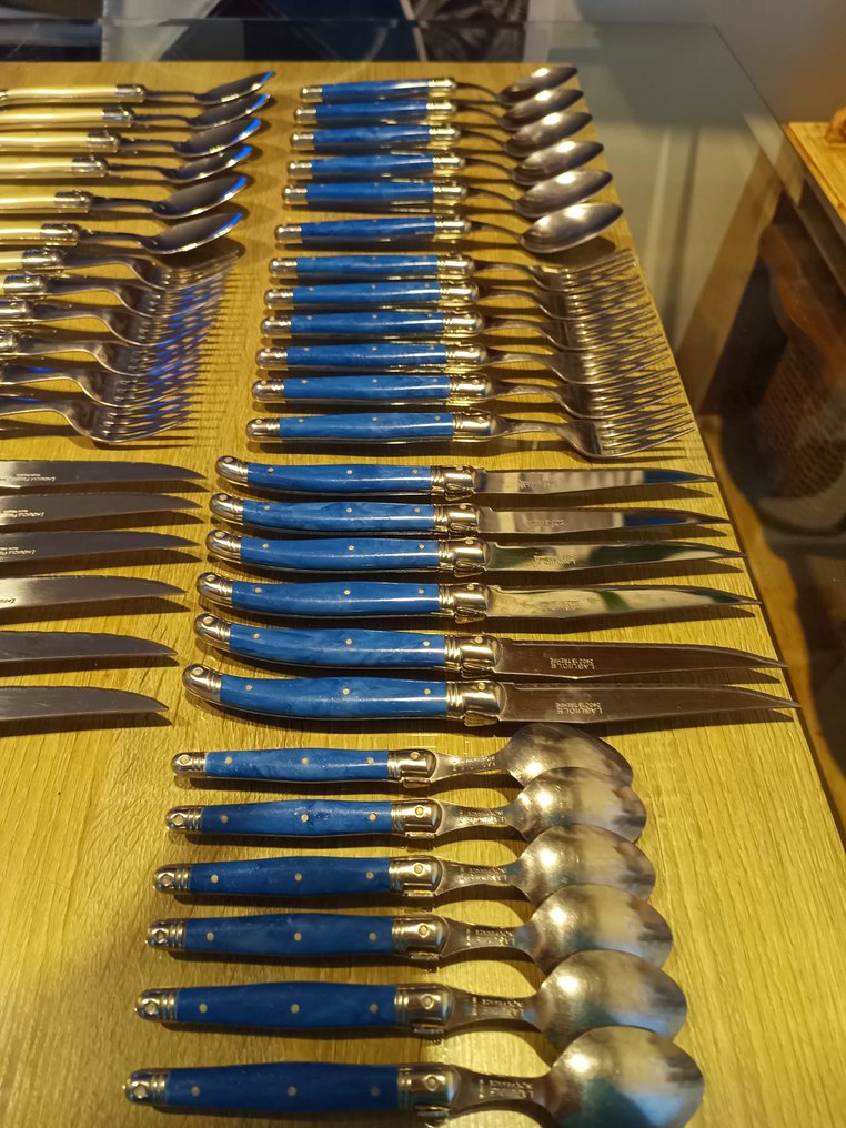 Laguiole Cutlery set (48) Bakelite, Steel (stainless) Catawiki