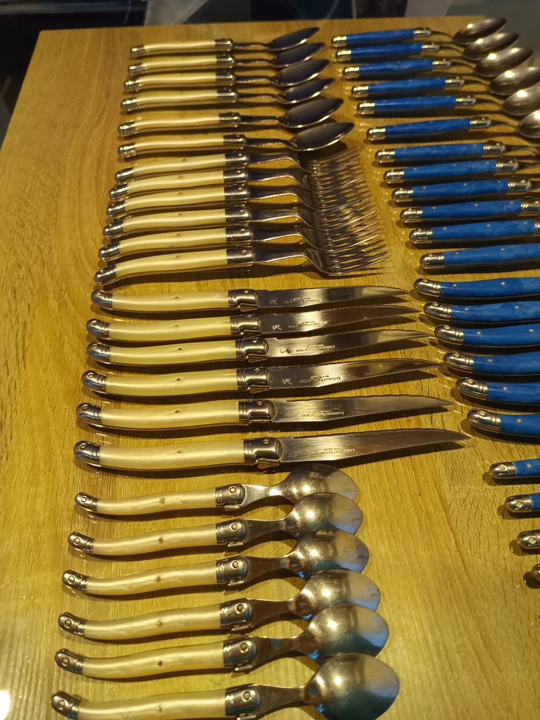 Laguiole Cutlery set (48) Bakelite, Steel (stainless) Catawiki