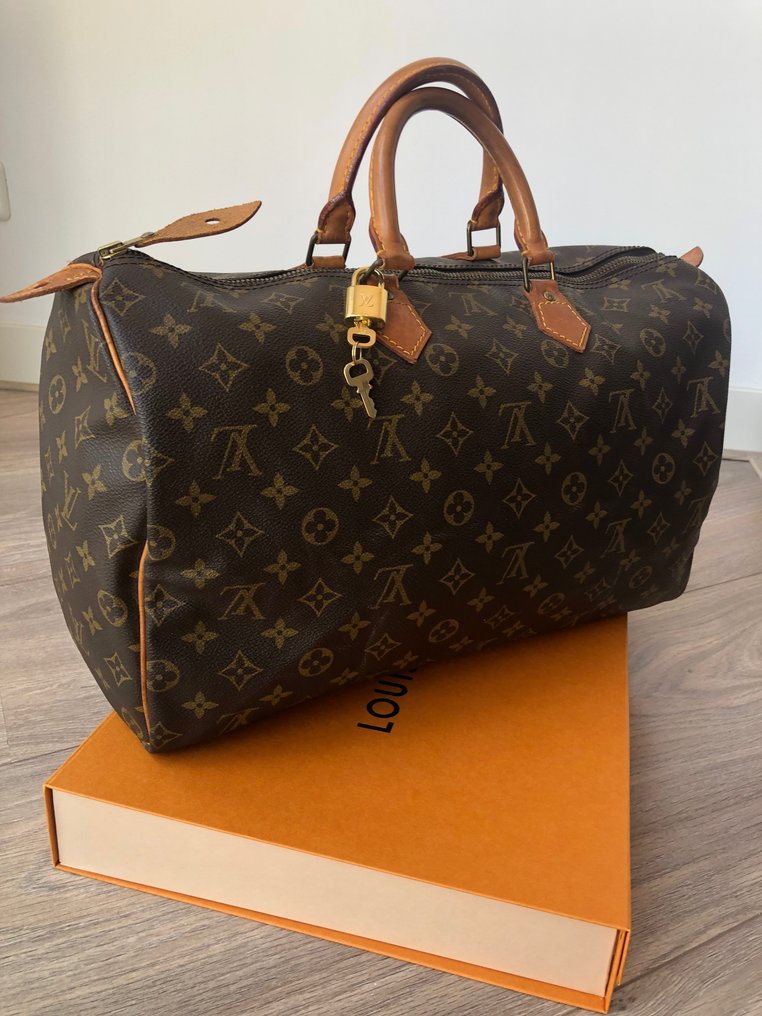 Elastisk filthy Folkeskole Louis Vuitton - Speedy 40 Handbag - Catawiki