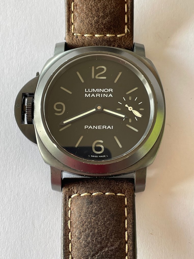 Panerai luminor best sale marina left handed