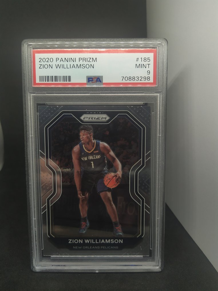 2020-21 Panini Prizm #185 Zion Williamson New Orleans Pelicans NBA  Basketball Trading Card