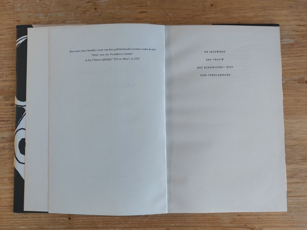 Hugo Claus De Oostakkerse Gedichten 1955 Catawiki Hugo Claus De Oostakkerse Gedichten 1955 Catawiki