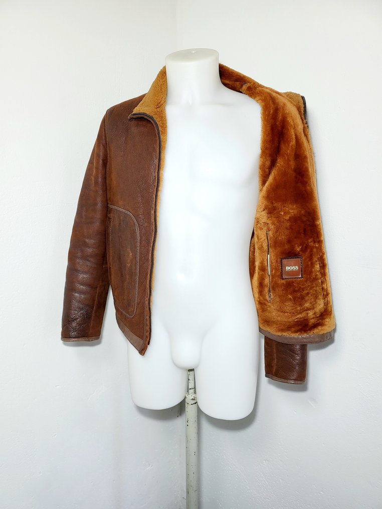 Hugo boss lammy coat clearance