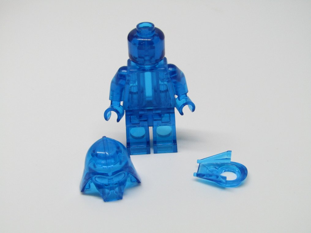 LEGO - Star Wars - prototype TRANSPARENT DARK BLUE Darth Vader ...