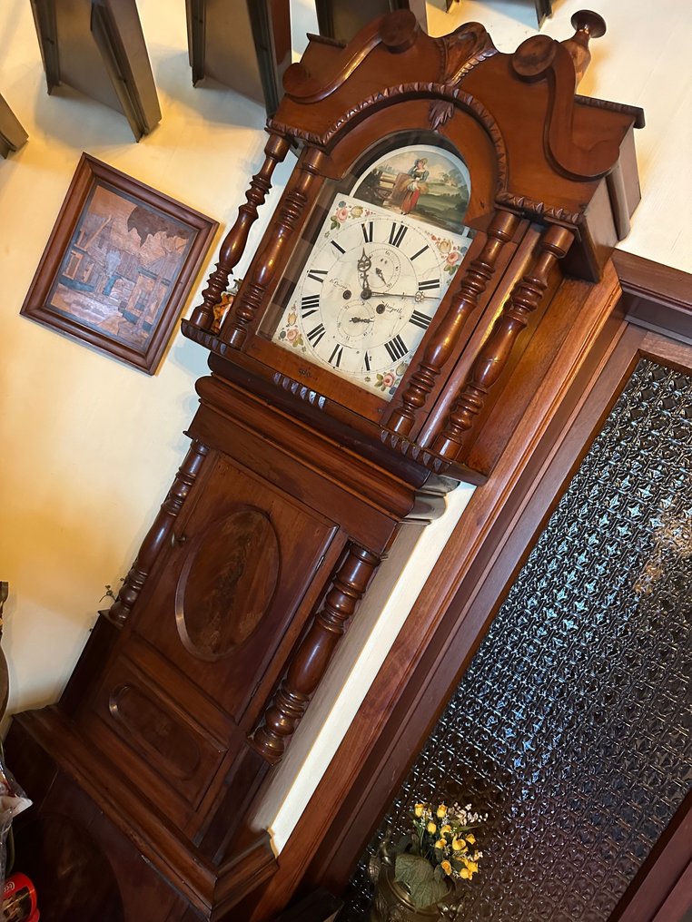 Longcase clock David Cairns, Morpeth Wood (Mahogany) Catawiki