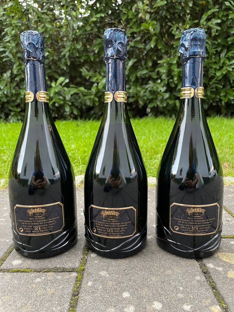Vranken, Demoiselle Cuvée 21 Twenty One - Champagne Brut - 3 Bottles (0 ...