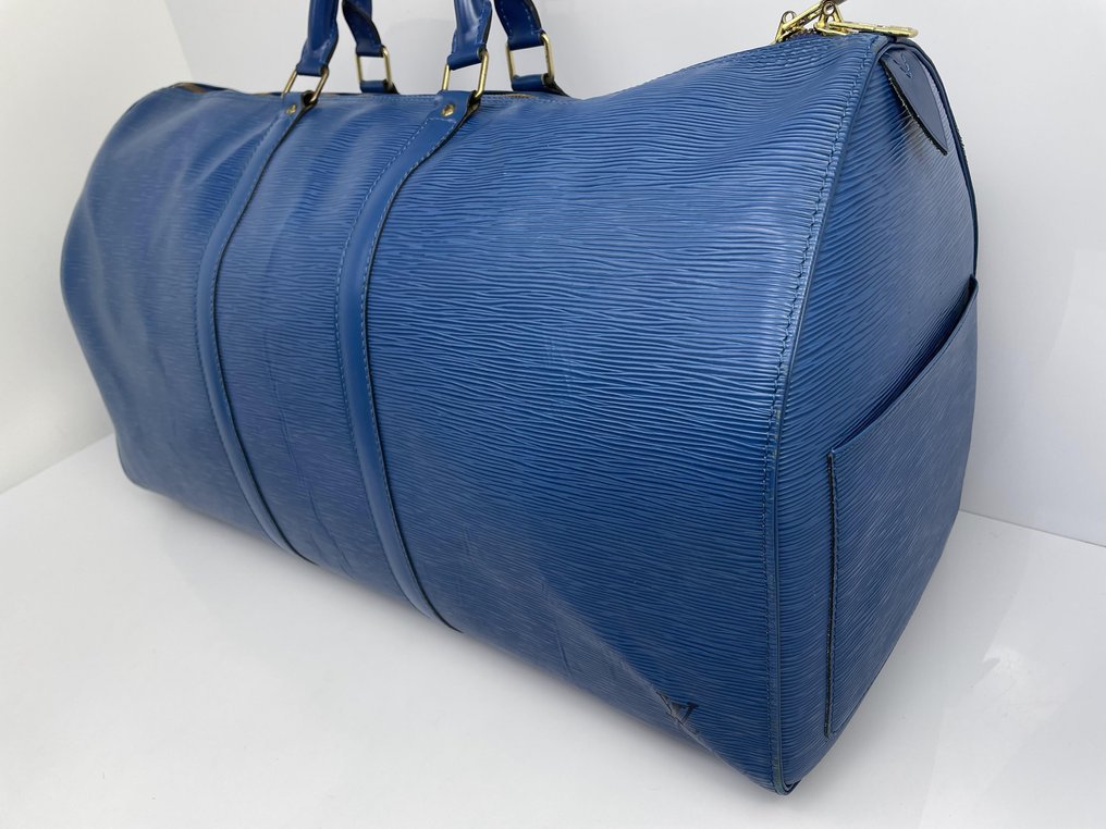 Louis Vuitton - blue epi Keepall 50 Borsa da viaggio - Catawiki