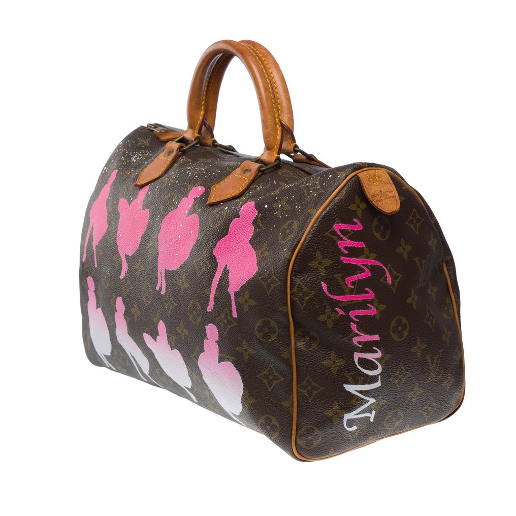 Louis Vuitton - Monogram Canvas Speedy 35 Top Handle Bag - Catawiki