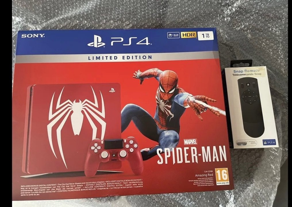 Ingen sarkom etisk Sony Playstation 4 Pro 1TB Spiderman - Console - In - Catawiki