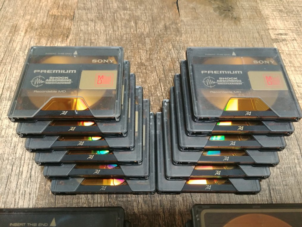 Sony MiniDisc Premium Gold 7480 min. Audio component Catawiki