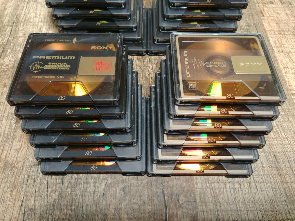 Sony MiniDisc Premium Gold 7480 min. Audio component Catawiki