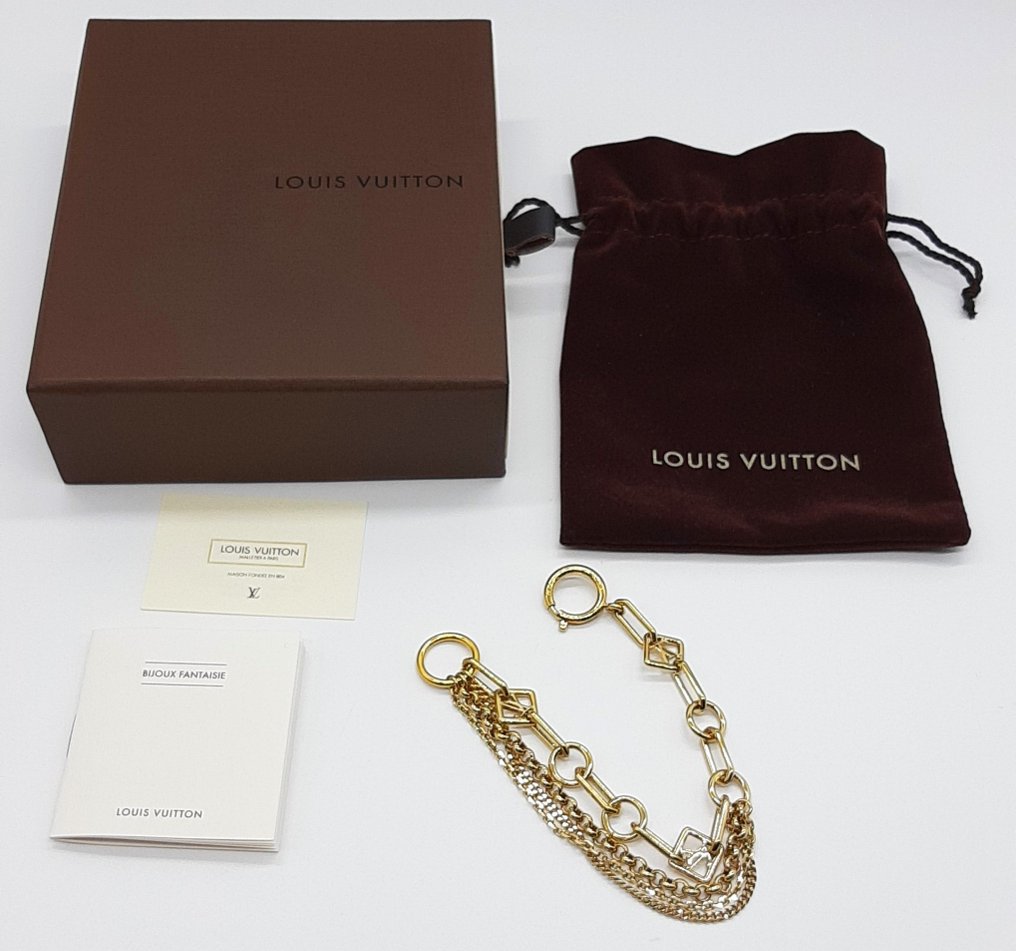 Louis Vuitton Gold-plated, Steel - Bracelet - Catawiki