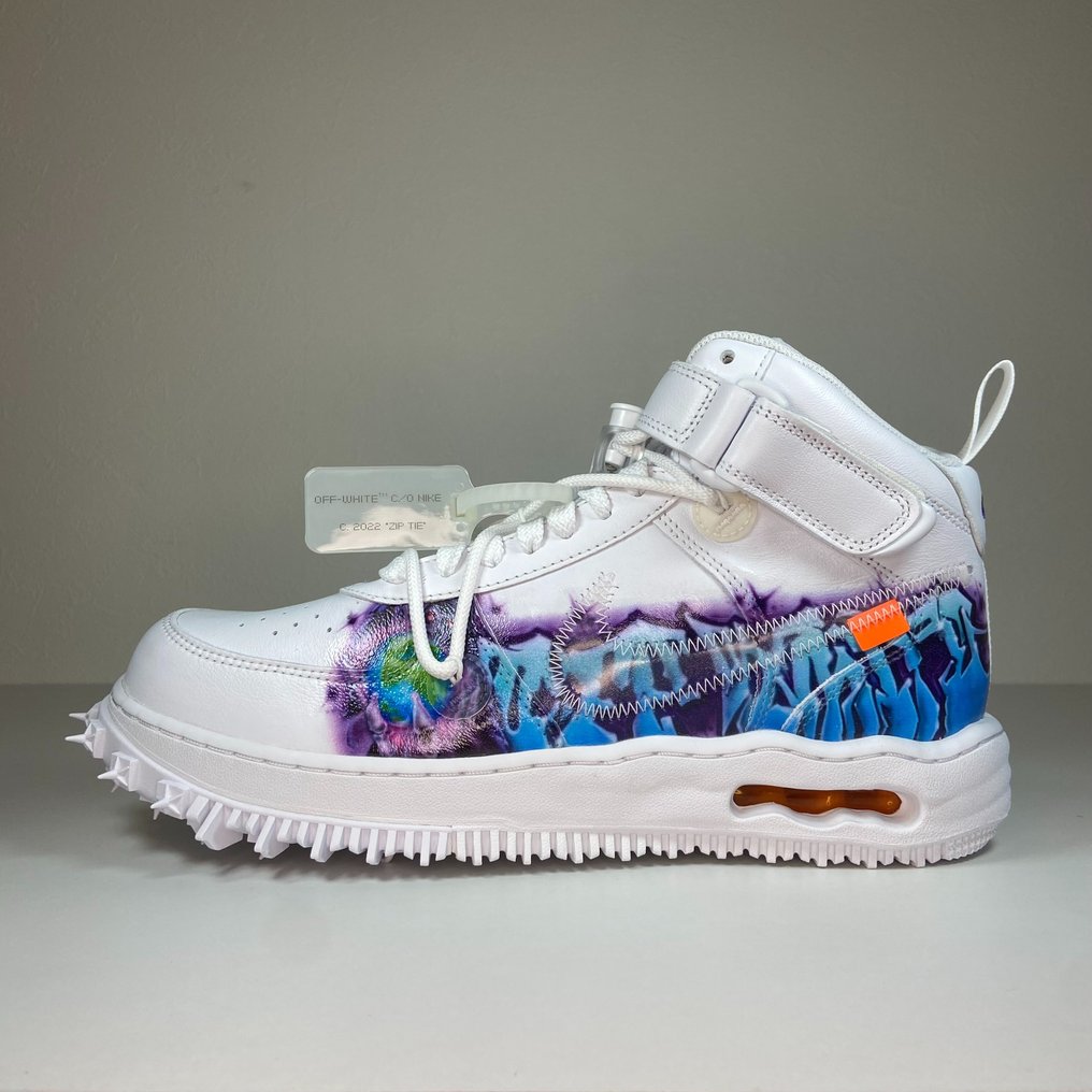 Nike - Nike Air Force 1 Mid x Off-White ‘Graffiti’ - Sneakers - Size ...