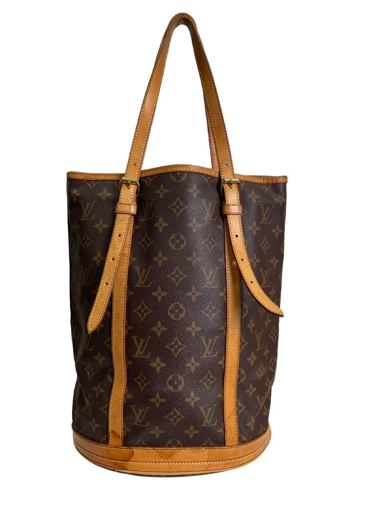 Louis Vuitton Monogram Bucket GM M42236 Bag Shoulder Ladies