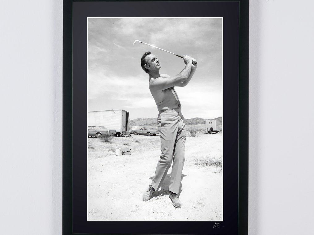 Diamonds are forever Sean Connery Golfing in Las Vegas Nevada 1971