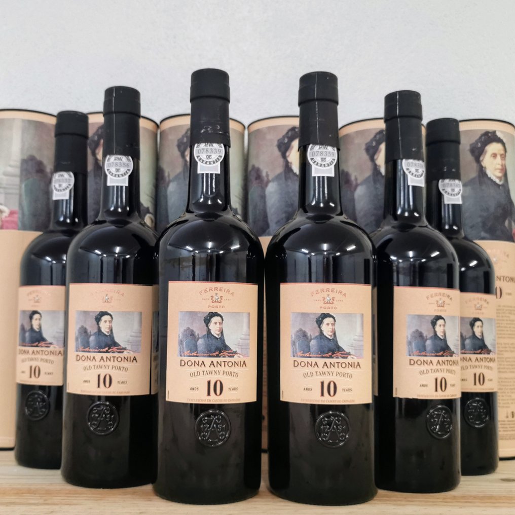 Ferreira Dona Antónia - Douro 10 years old Tawny - 6 Bottles (0.75L ...