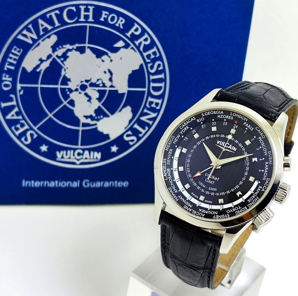 Vulcain cricket aviator gmt outlet