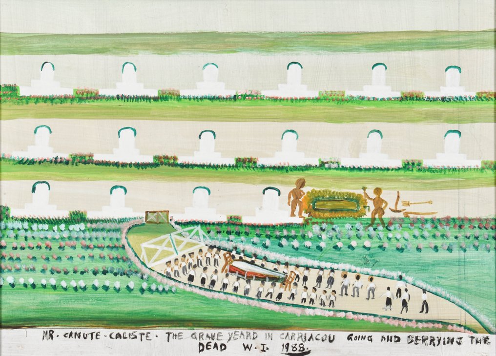 Canute Caliste (19142005) The Grave Yard Catawiki