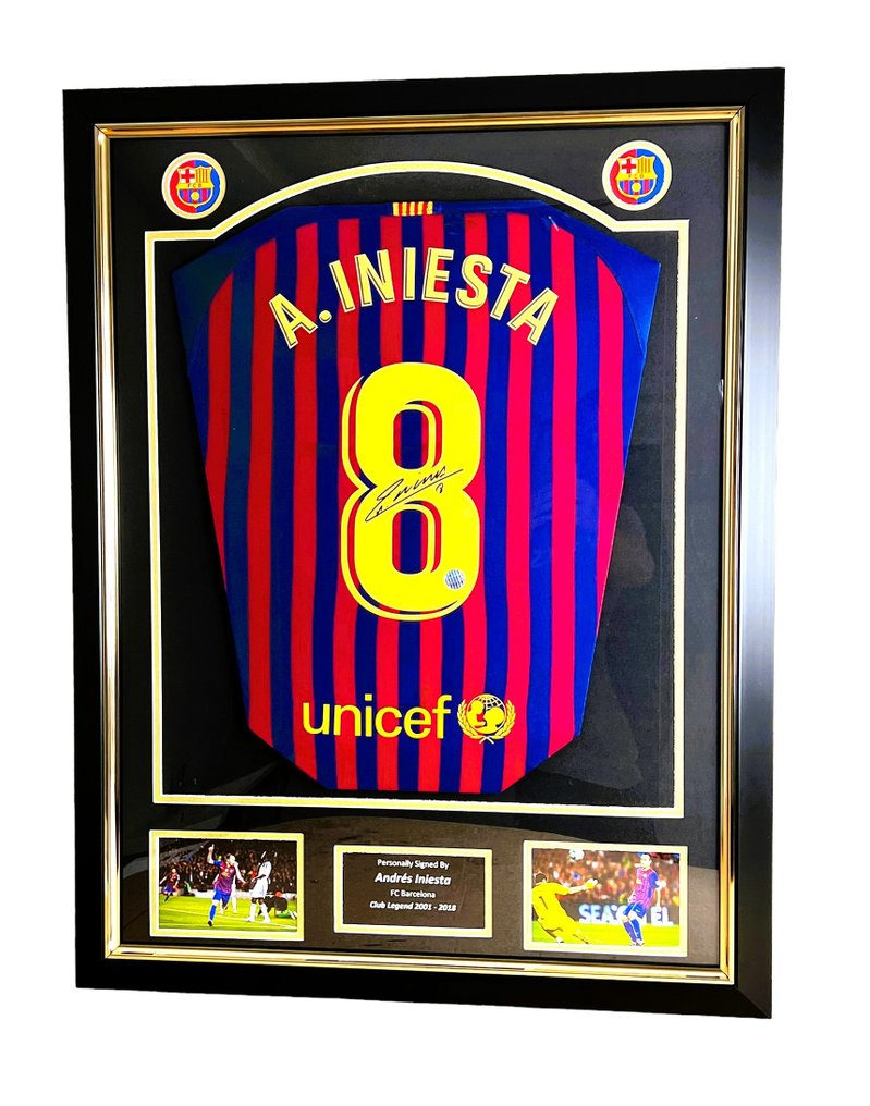 barcelona iniesta jersey