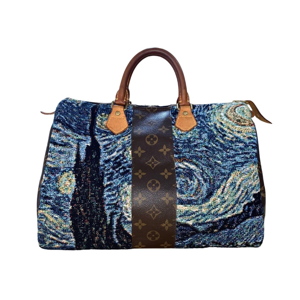 Louis Vuitton patchwork denim speedy 30 - Limited edition - Catawiki