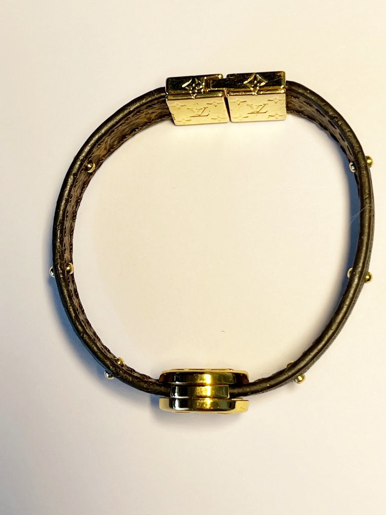 Louis Vuitton Brown Monogram Confidential Bracelet 17 cm Louis Vuitton