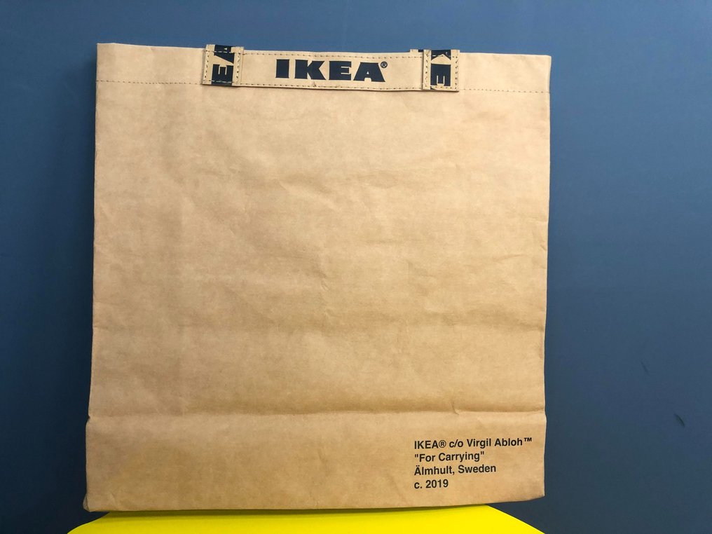 Virgil Abloh - Ikea - Bag - Markerad Off White - Catawiki