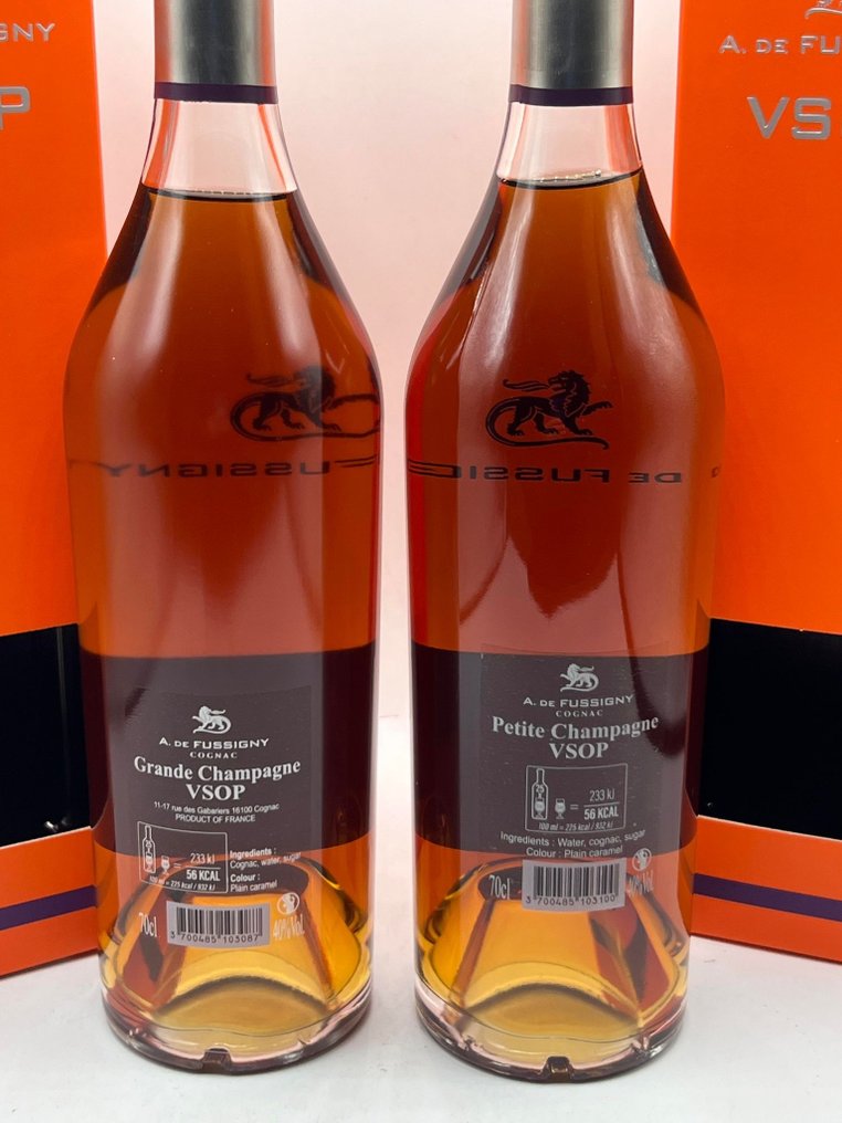 BUY A DE FUSSIGNY GRAND CHAMPAGNE COGNAC EACH