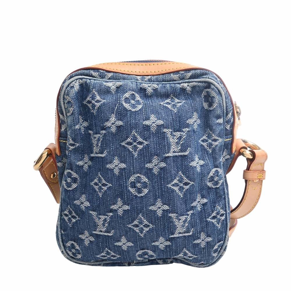 Louis Vuitton Limited Edition Blue Monogram Cheche Bohemian Bag