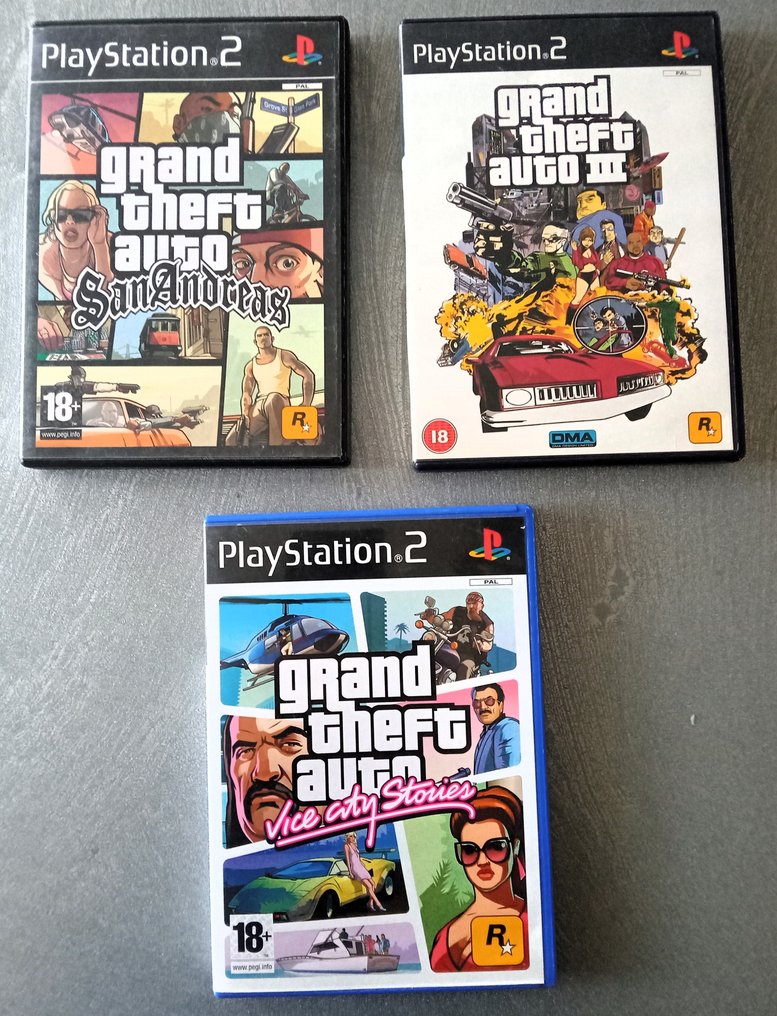 Preços baixos em Grand Theft Auto III Jogos de videogame Sony PlayStation 2