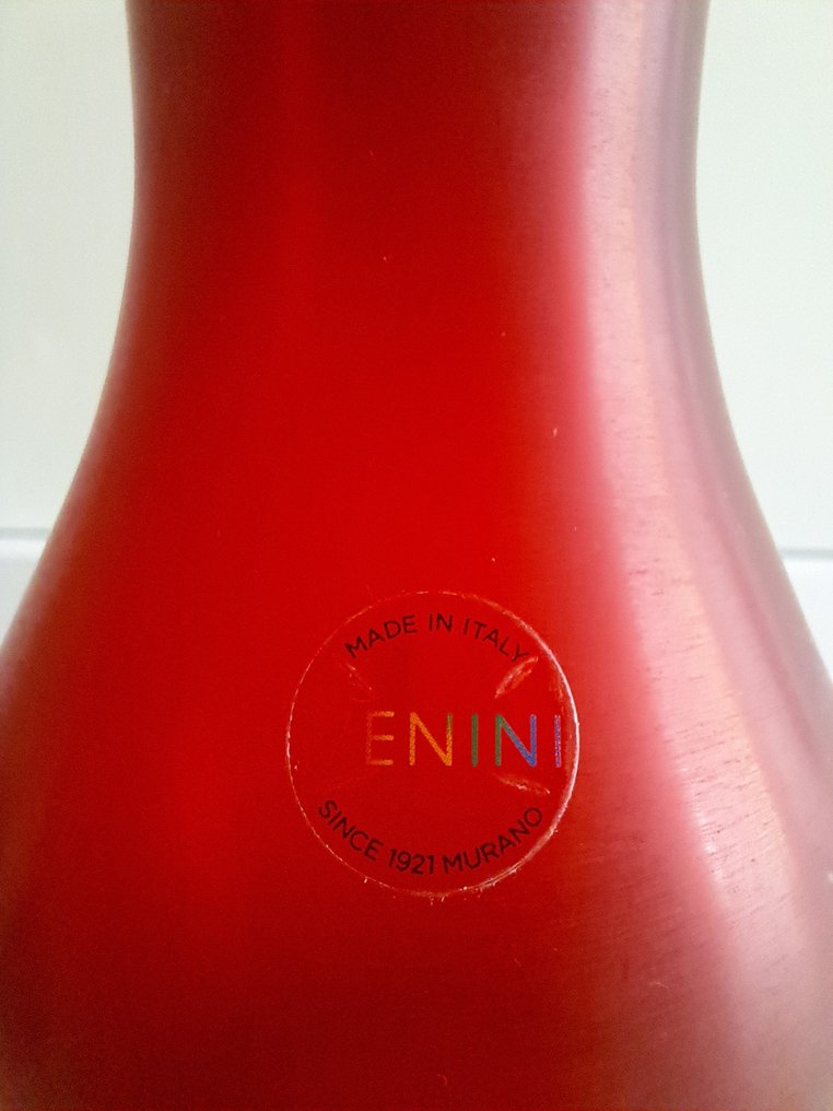 Venini - Grindstone glasierte Vase - Glas - Catawiki