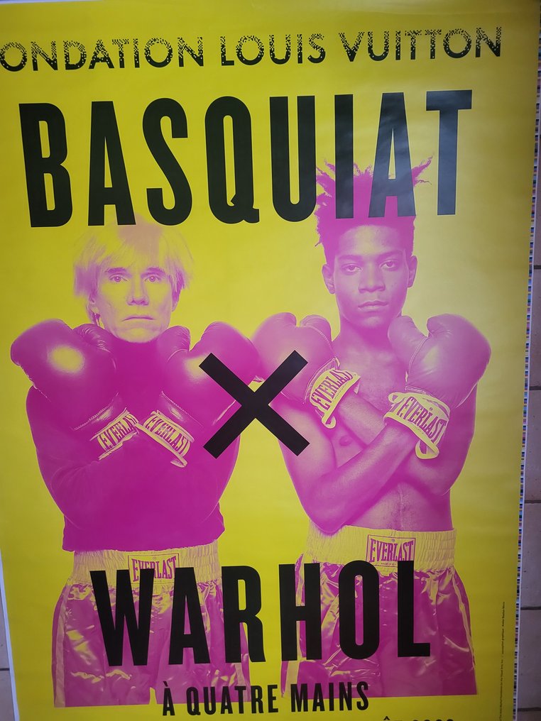 after Andy Warhol X Jean-Michel Basquiat - A quatre mains - Andy Warhol ...